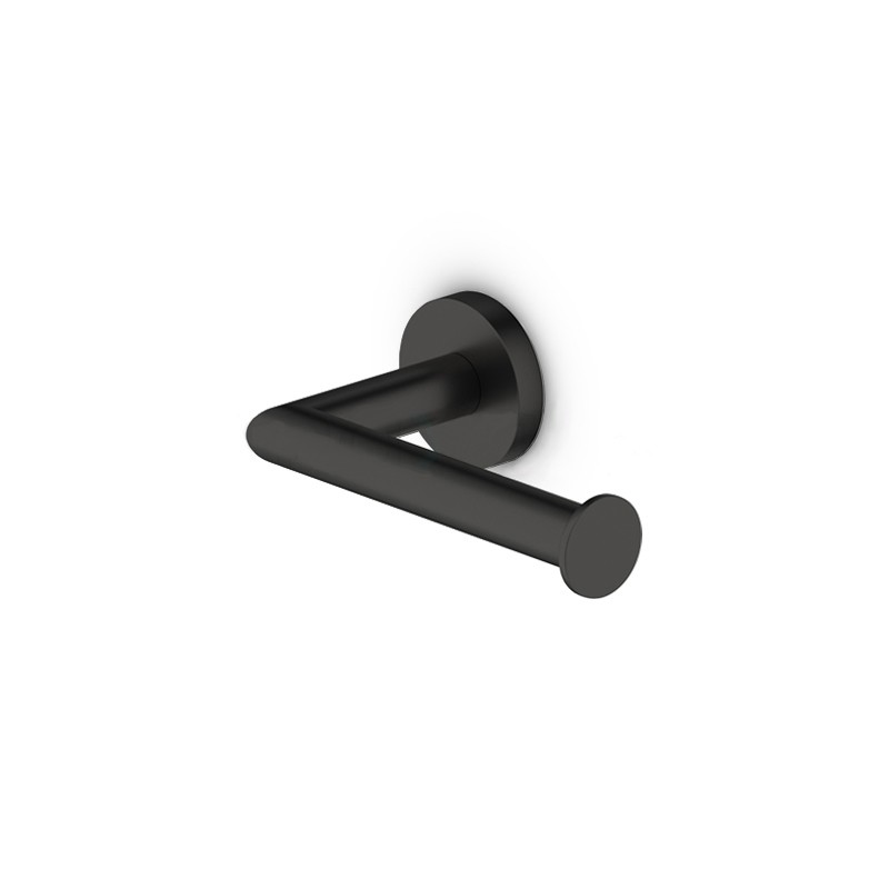 Porte papier toilette noir mat