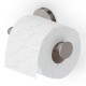 Porte papier toilette inox brossé