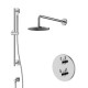 Pack douche encastré thermostatique chromé LOOP 7