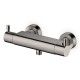 Pack douche mitigeur thermostatique LOOP inox brossé