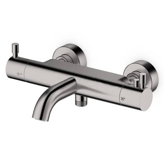 Mitigeur thermostatique inox brossé avec cartouche Sedal