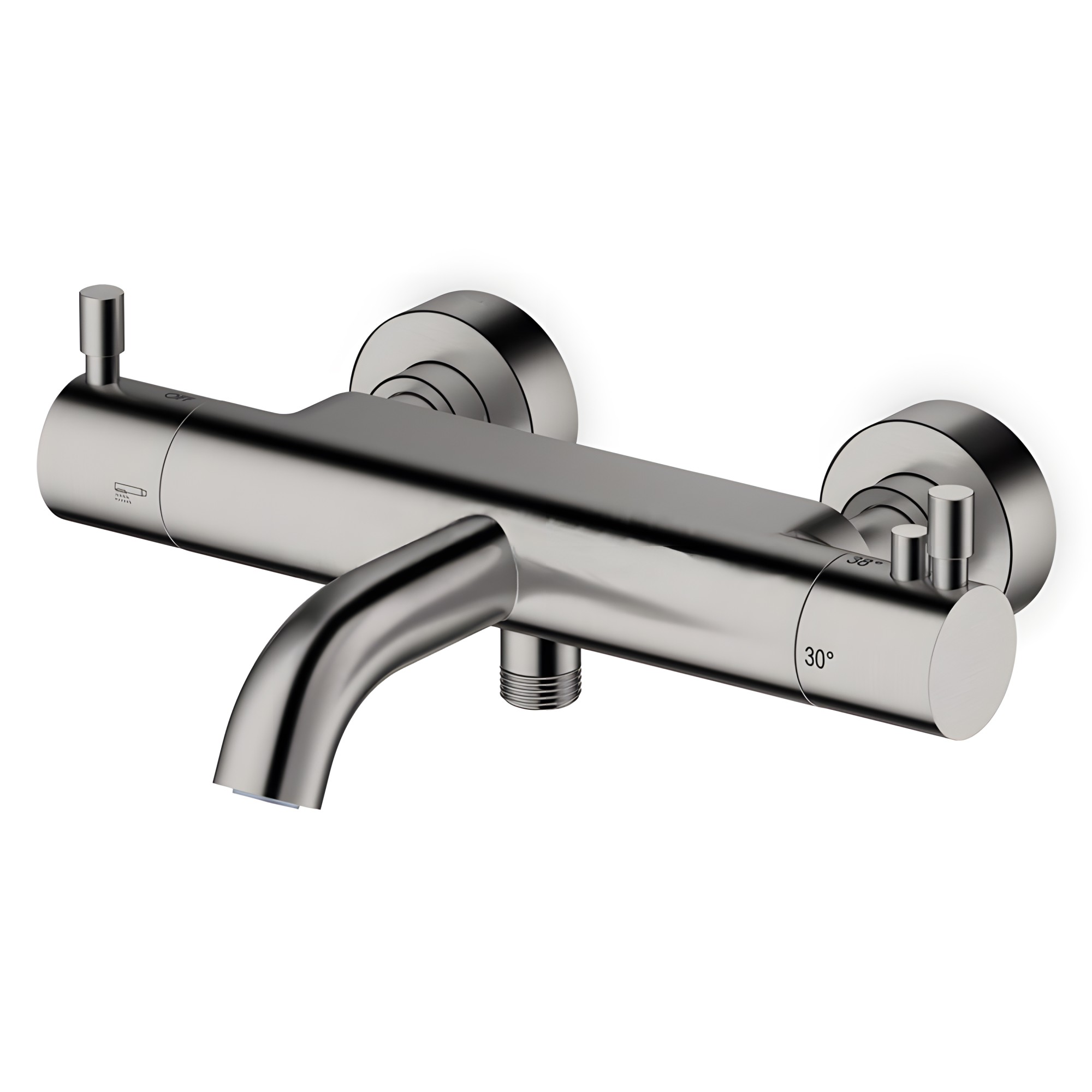 Mitigeur thermostatique inox brossé avec cartouche Sedal