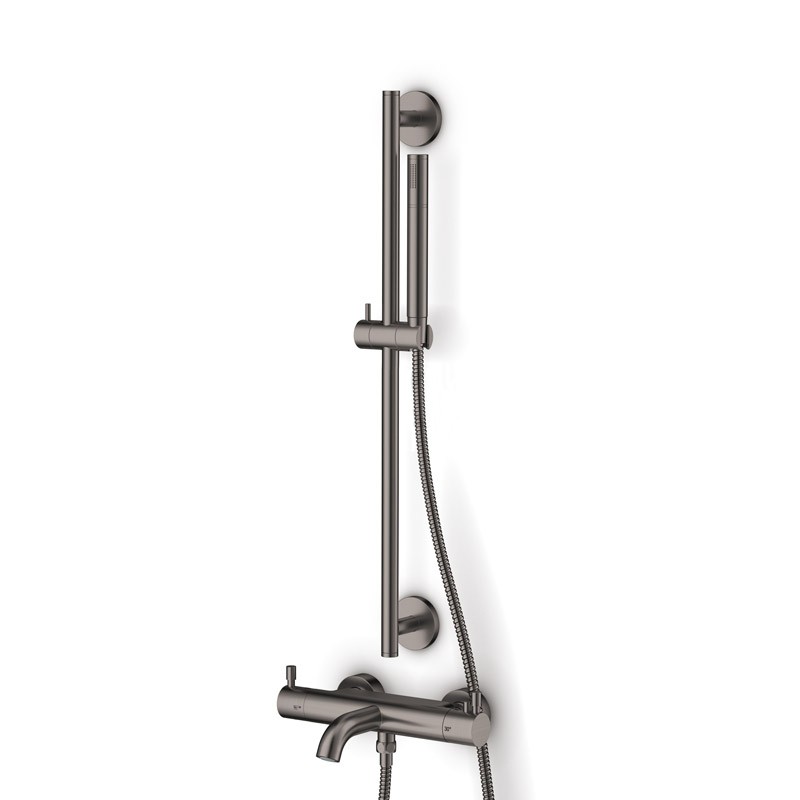 Pack bain/douche LOOP 4 inox brossé Pack bain/douche LOOP 4 inox brossé