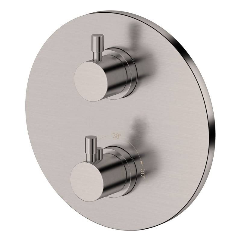 Mitigeur thermostatique mural avec inverseur 2 ou 3 sorties