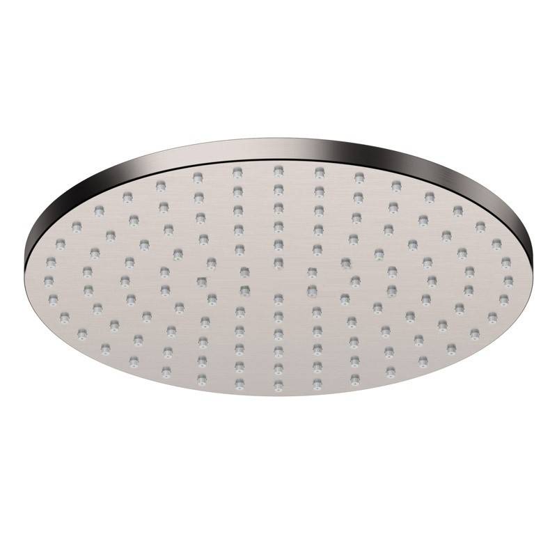 Douche de tête ø 20 cm en inox brossé