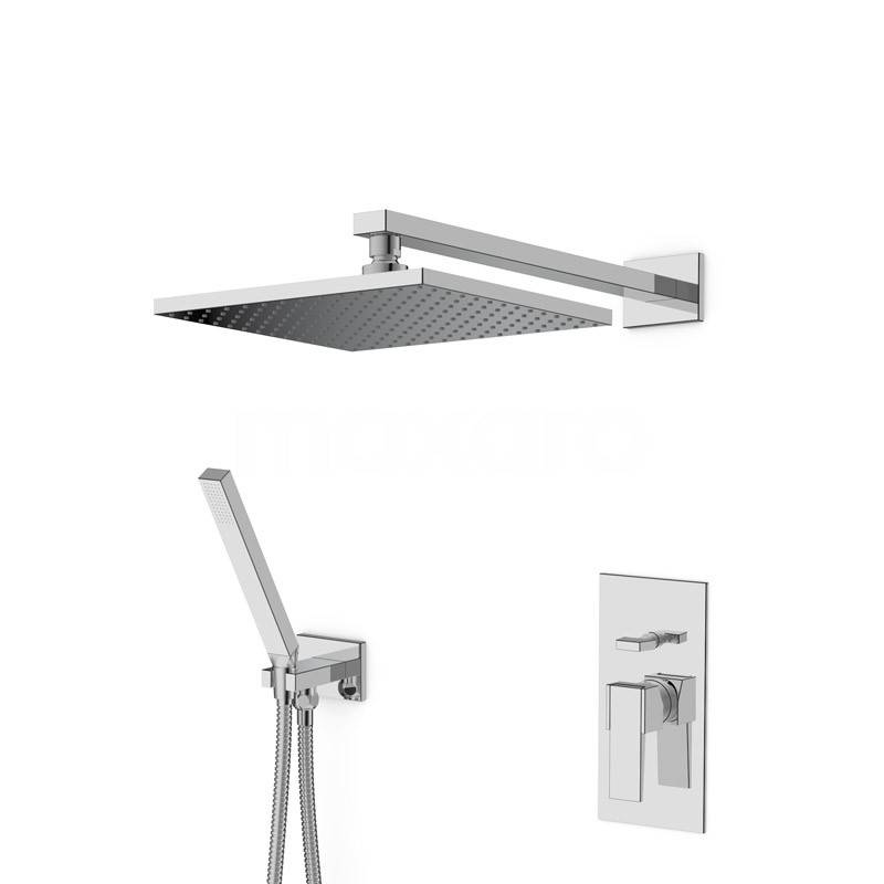 Pack douche encastré mitigeur KUBIK 1 Pack douche encastré mitigeur KUBIK 1