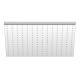 Pomme de douche 25x25 laiton chromé