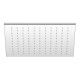 Pomme de douche 30x30 laiton chromé