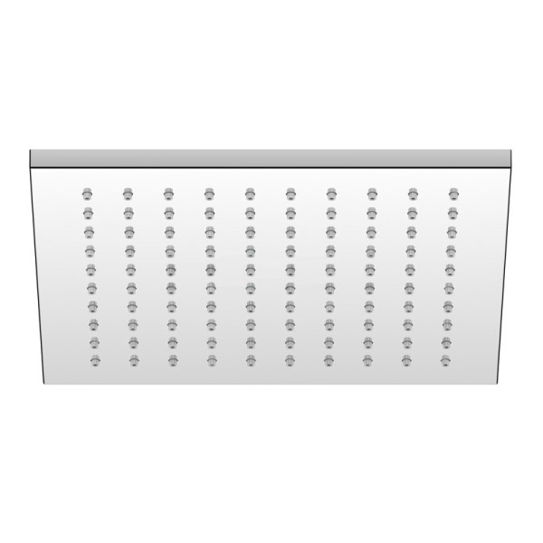 Pomme de douche 20x20 laiton chromé