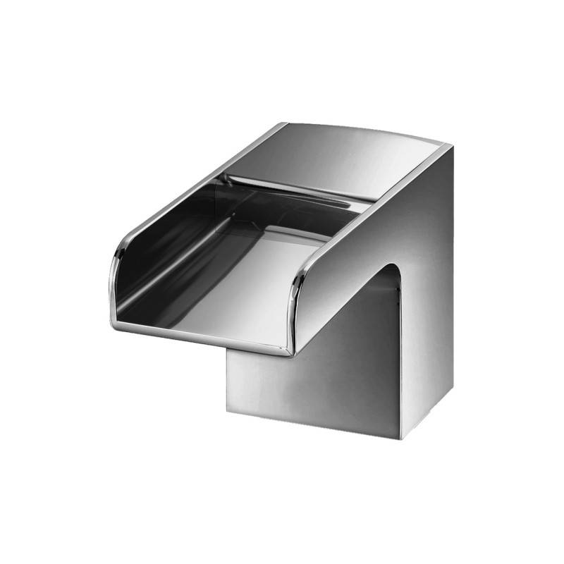 Bec bain cascade en laiton chromé ERMES Bec bain cascade en laiton chromé ERMES