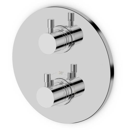 Mitigeur thermostatique mural avec inverseur 2 ou 3 sorties