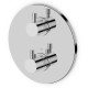 Mitigeur thermostatique mural avec inverseur 2 ou 3 sorties