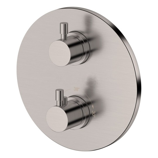 Mitigeur thermostatique mural avec inverseur 2 ou 3 sorties