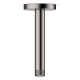 Bras de douche vertical 14 cm en inox brossé