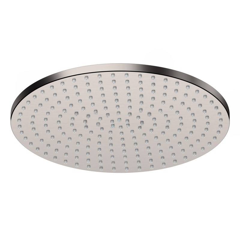 Douche de tête ø 25 cm en inox brossé