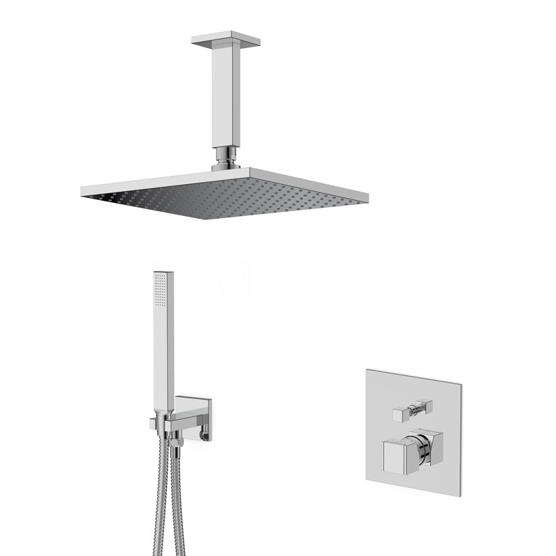 Pack douche encastré mitigeur KUBIK 2 Pack douche encastré mitigeur KUBIK 2