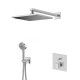 Pack douche encastré mitigeur KUBIK 3