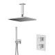 Pack douche encastré mitigeur thermostatique KUBIK 6