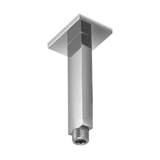 Bras de douche 14 cm en laiton chromé