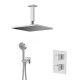 Pack douche encastré mitigeur thermostatique KUBIK 8