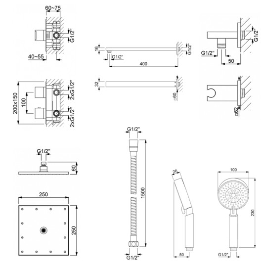 Dimensions
