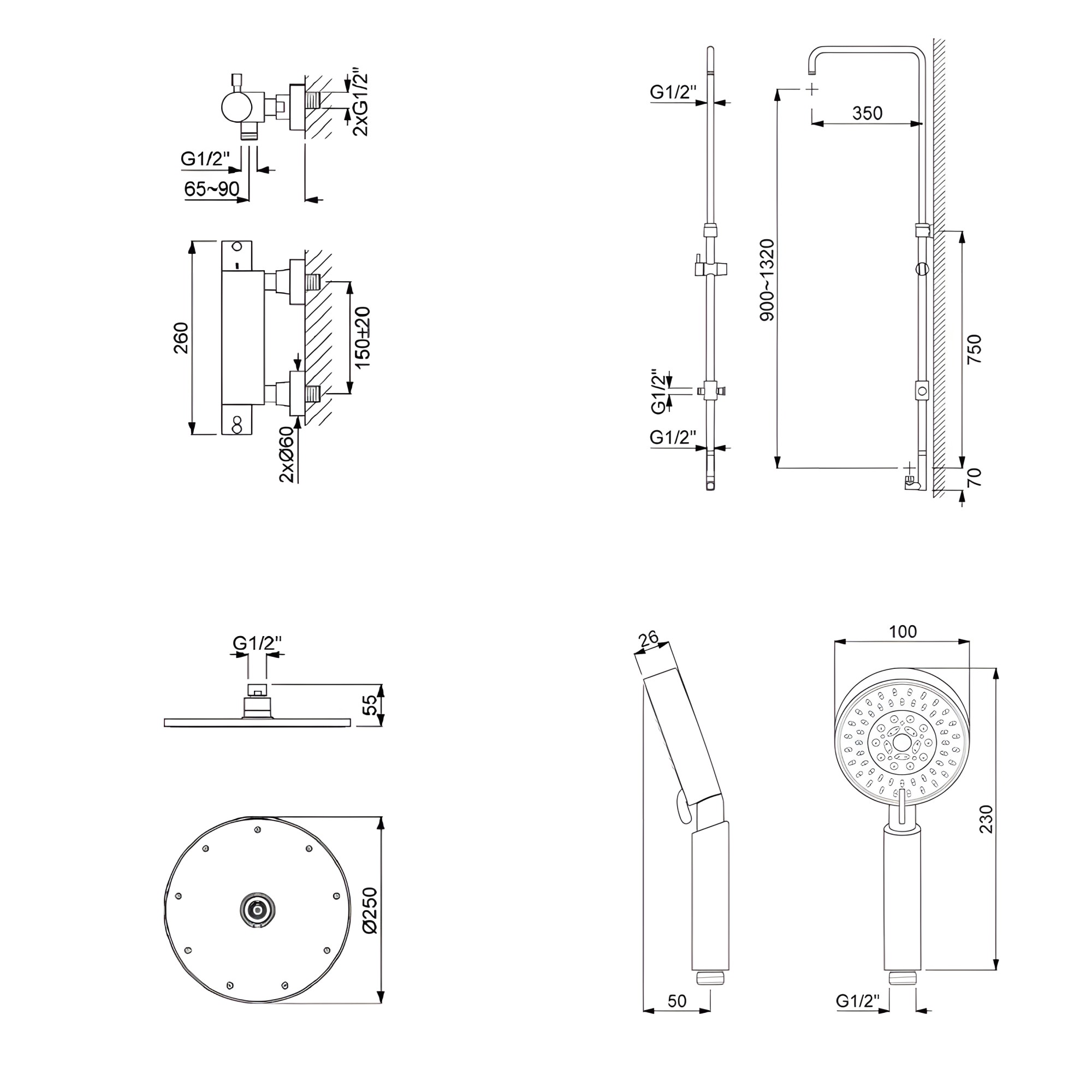 Dimensions
