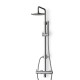 Colonne douche thermostatique chromée avec douchette