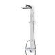 Colonne douche thermostatique chromée KUBIK avec douchette
