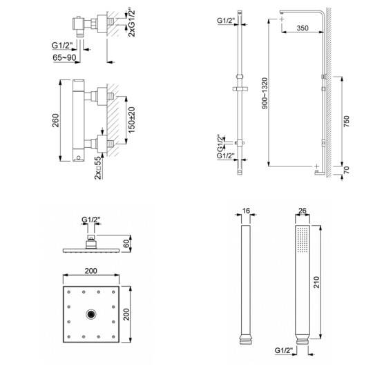 Dimensions