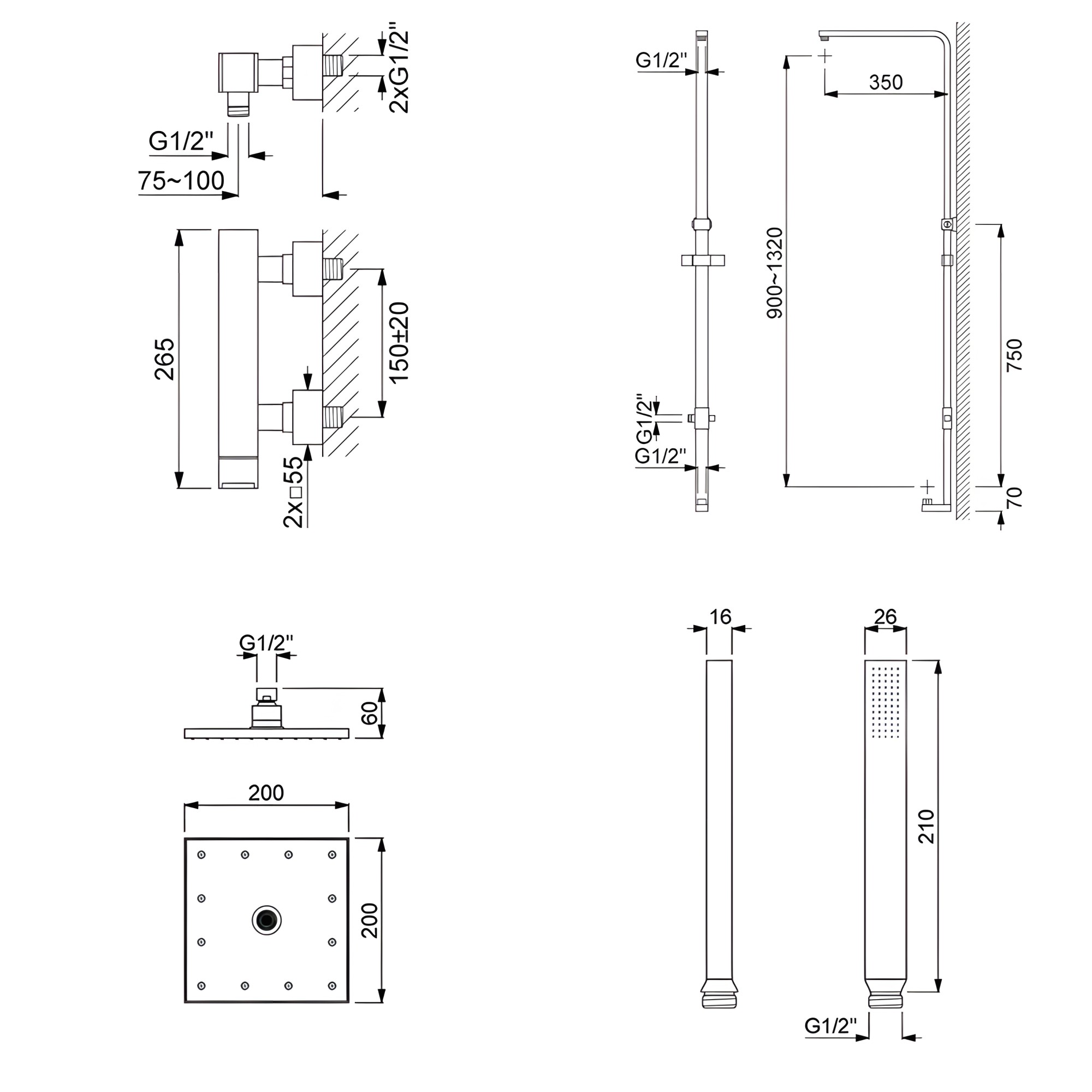 Dimensions