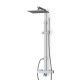 Colonne douche / douchette chromée avec mitigeur KUBIK