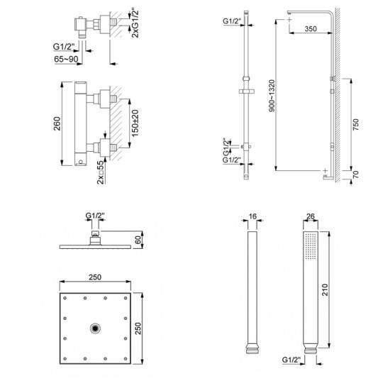 Dimensions