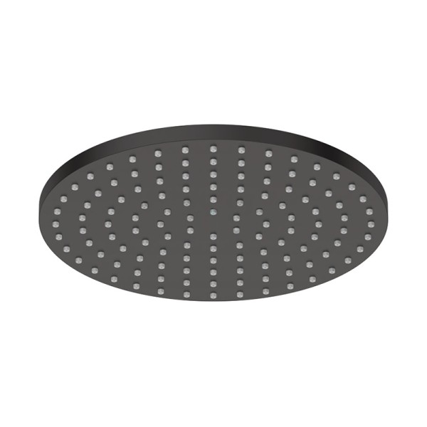 Pomme de douche ø20 laiton noir mat