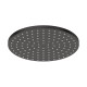 Pomme de douche ø20 laiton noir mat