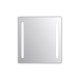 Miroir salle de bain VISIO 70x75 cm avec rétroéclairage LED et prises électriques
