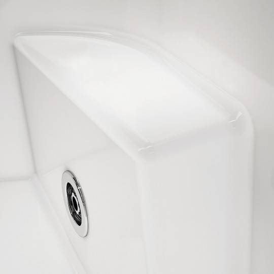 Accoudoirs ergonomiques équipés de buses Hydrojet