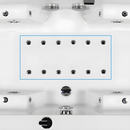 Buse injecteur d'air balnéo IDYNAMIC / IPOWER