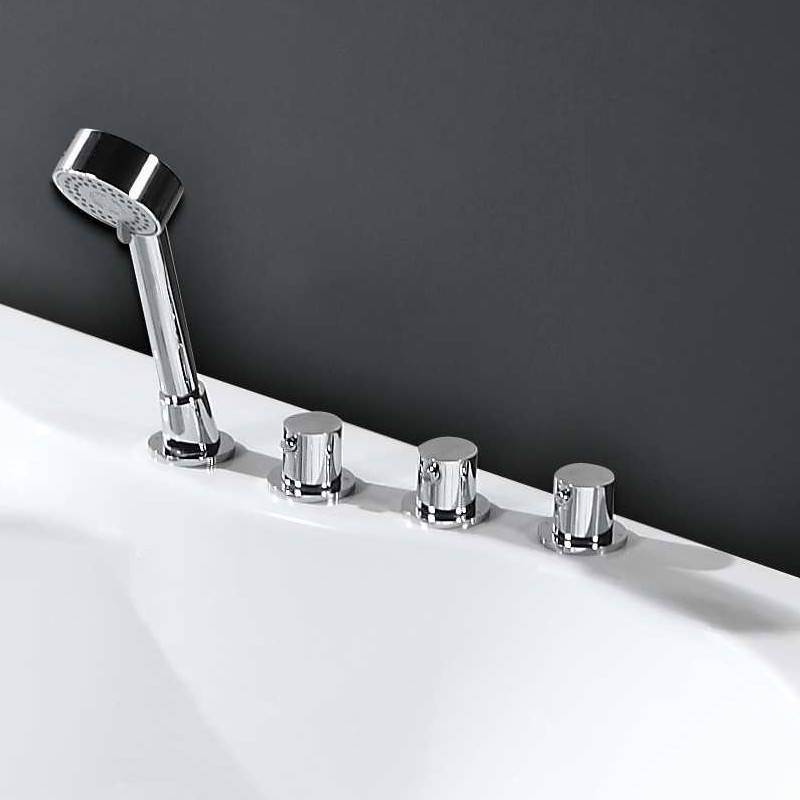 Robinetterie triple ronde balnéo IDYNAMIC / IPOWER