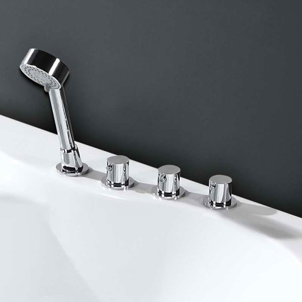 Robinetterie triple ronde balnéo IDYNAMIC / IPOWER