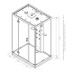 Dimensions de la cabine