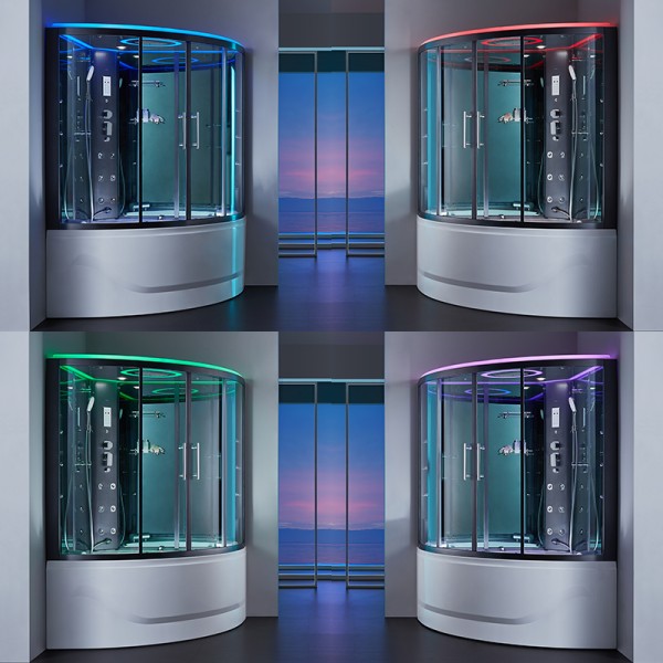 Chromothérapie LED ICOLOR+ (choix de la couleur) et lumière d'ambiance