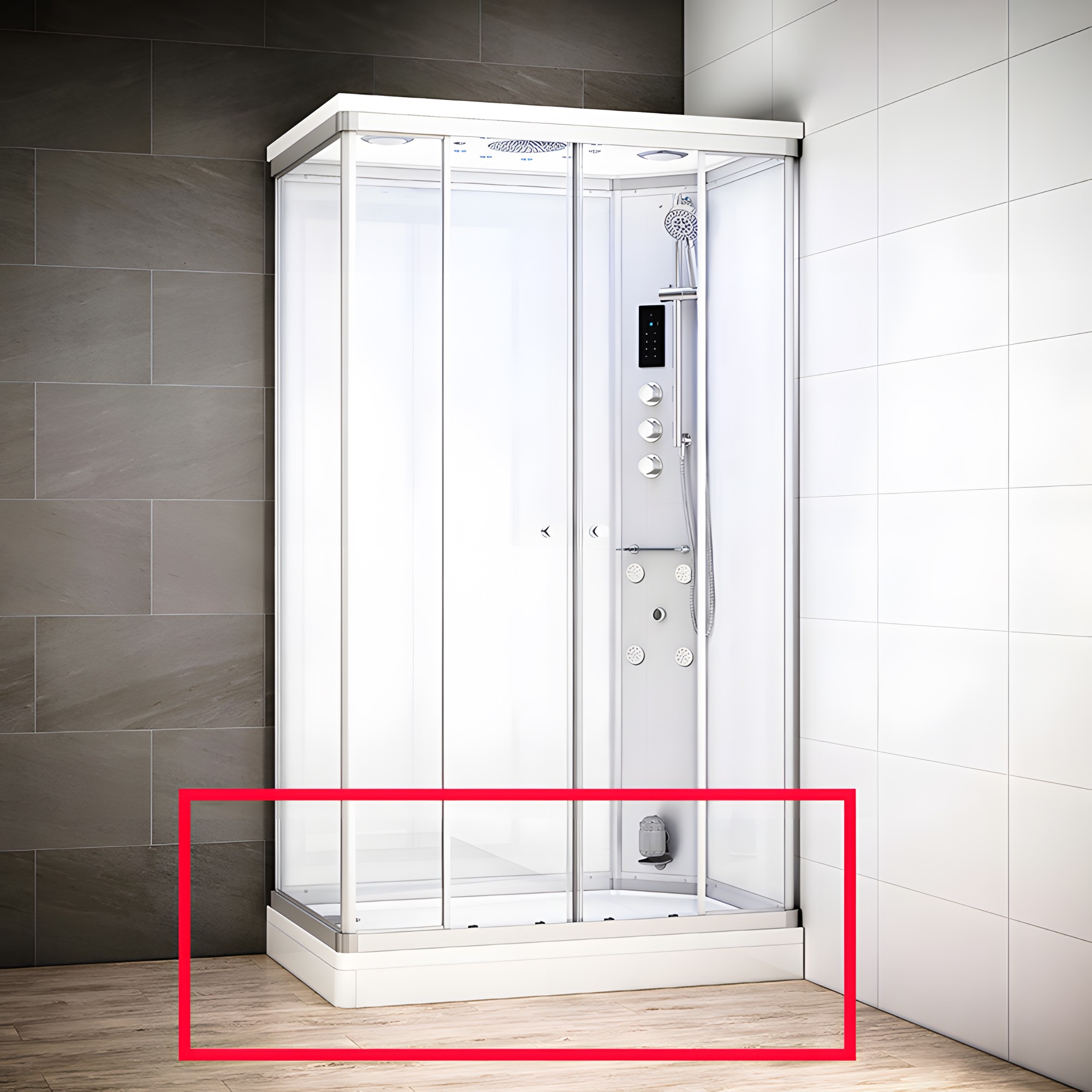Receveur SILVER 120 DROITE