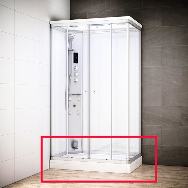 Receveur SILVER 120 GAUCHE