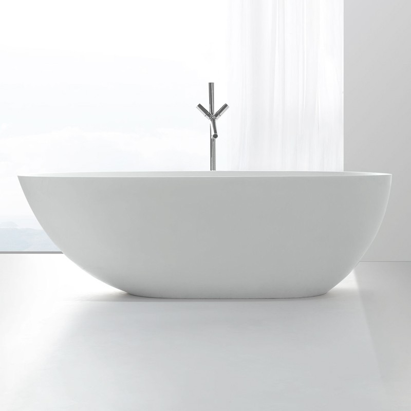 Baignoire ilot COCOON 150 Solid Surface Baignoire ilot COCOON 150 Solid Surface