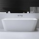 Baignoire semi-ilot 170 cm Love en Solid Surface