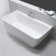 Baignoire semi-ilot LOVE 170 MATE Solid Surface