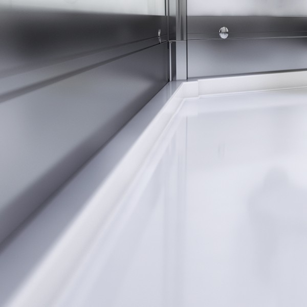 Receveur en composite | Profilés en aluminium mat