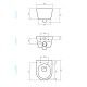 Dimensions de la cuvette