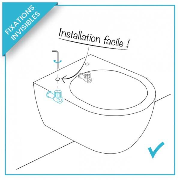 Nouveau système de fixation pour une installation facile
