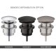 Bonde pop-up optionnelle : 3 finitions au choix